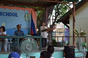 Mayor Betty Badar Lacbayan attended the Opening Ceremony of Bahay Pagbabago Batch 5 and delivered her message to the reformists (1)