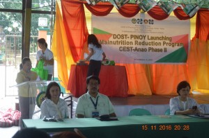 DOST - PINOY Launching Malnutrition Reduction Program CEST Anao Phase 2 (95)