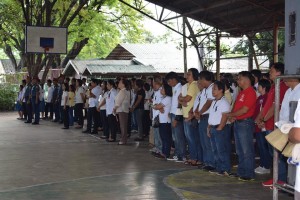 The Local Government of ANAO conducted the Traditional First Monday Flag Raising Program held on November 6, 2017 (16)