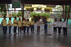 The Local Government of ANAO conducted the Traditional First Monday Flag Raising Program held on November 6, 2017 (2)